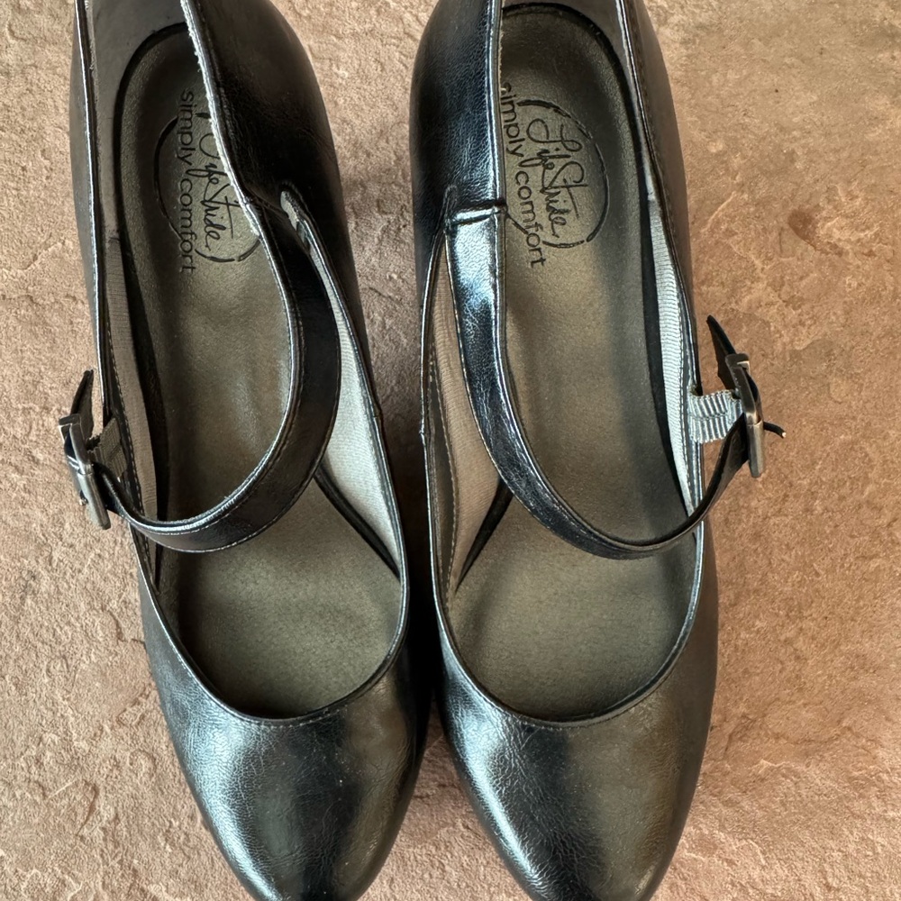 Women's Black Mary Jane Shoes